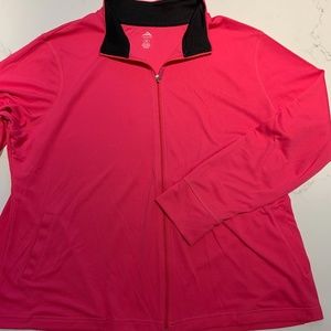 Pink Cascade Sports Lightweight Athletic Jacket